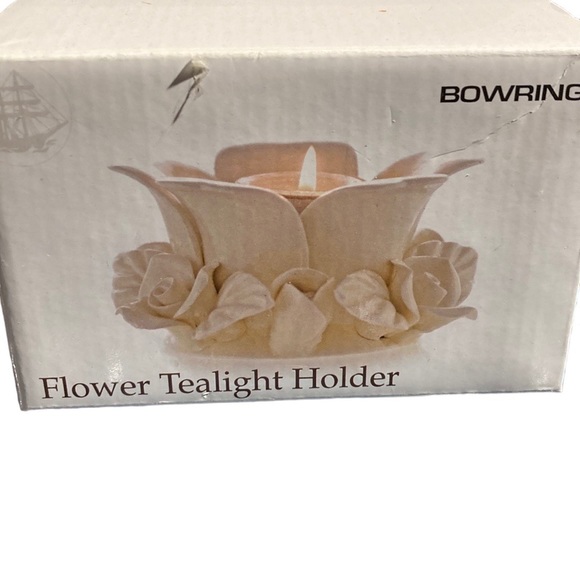 Other - Ceramic Floral Tealight holder